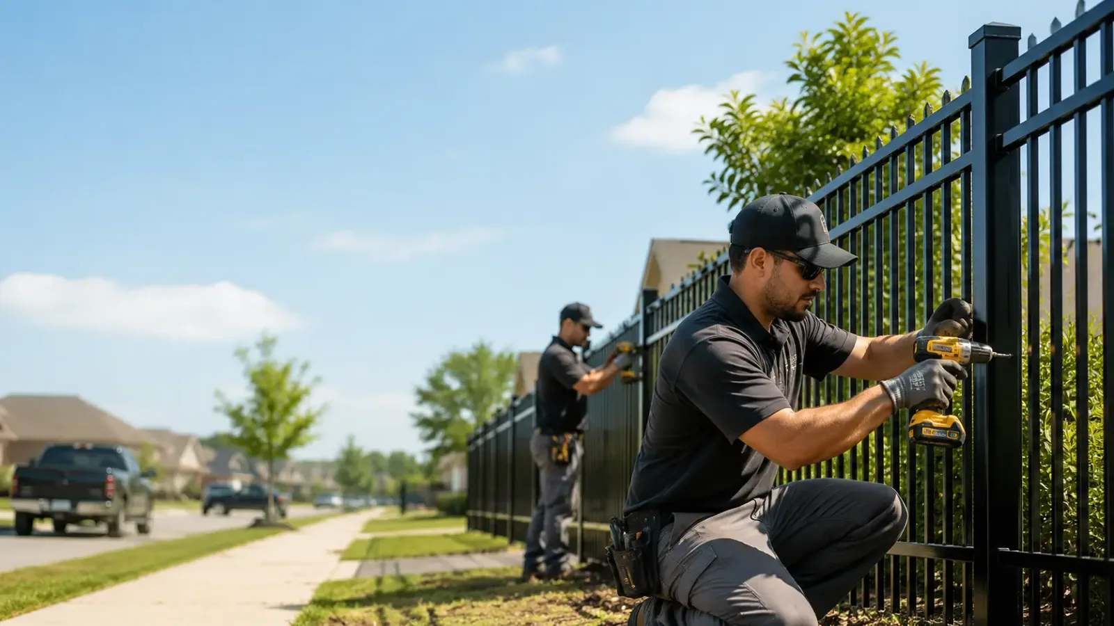 Metal Fence Installation in Charlotte, AR